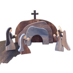 Wooden Easter Scene - Mincice Resurrected