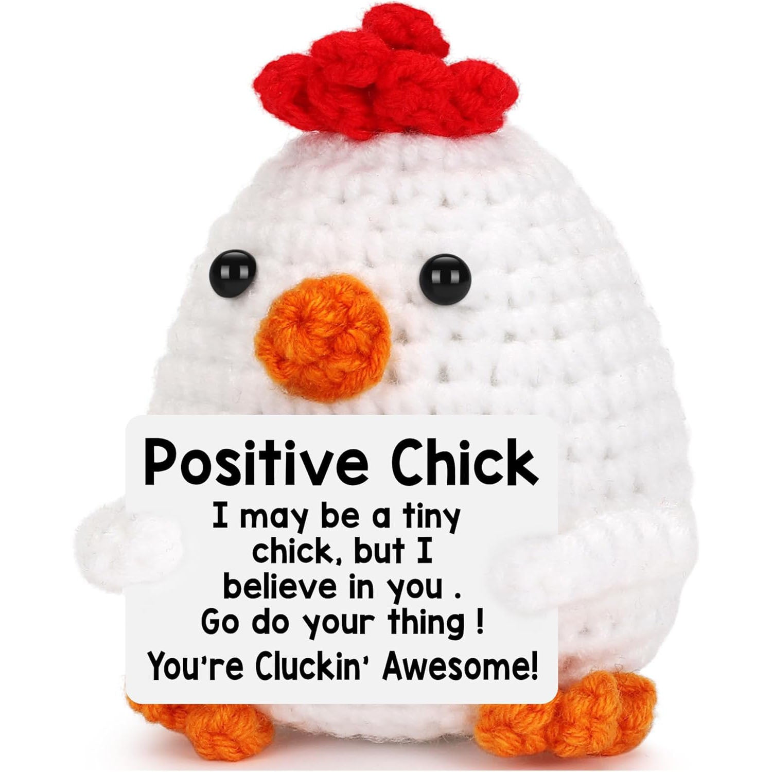 Cute Positive Emotional Penguin Doll Beer Cup Handmade Knitted Turtle