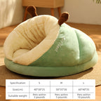 New Pet Kennel Popular Winter Cat Dog Slipper Kennel Cat Kennel Dog Kennel Warm Plush Thickened Small Kennel