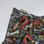 100% Cotton Microwavable Bowl Cozy - In The Doghouse