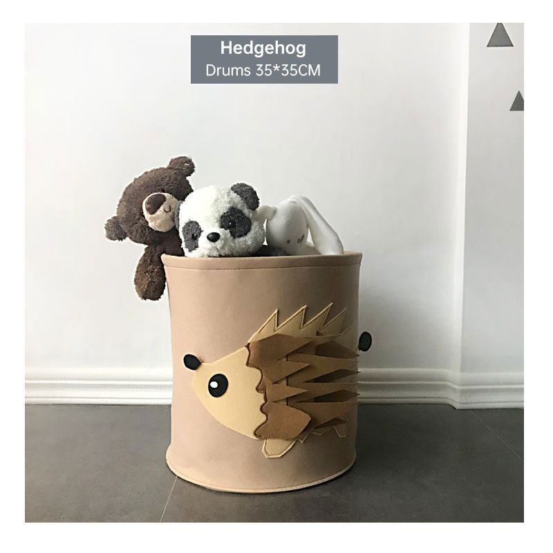 INS Cartoon Storage Basket Baby Dirty Clothes Basket Children