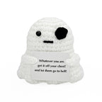 Handmade Knitted Doll Penguin Potato Turtle Dinosaur Donut Cartoon