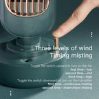 New Mini Portable Air Conditioner Multi-function Humidifier Purifier USB Desktop Air Cooler Fan with Water Tank Home