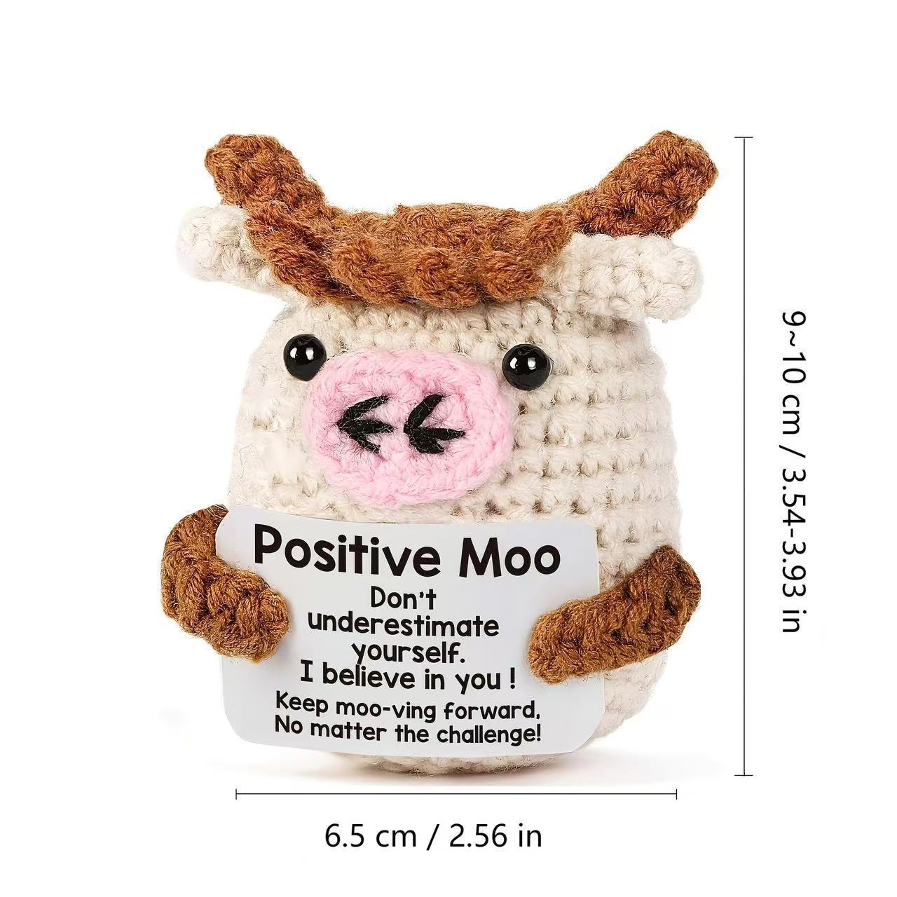 Cute Positive Emotional Penguin Doll Beer Cup Handmade Knitted Turtle