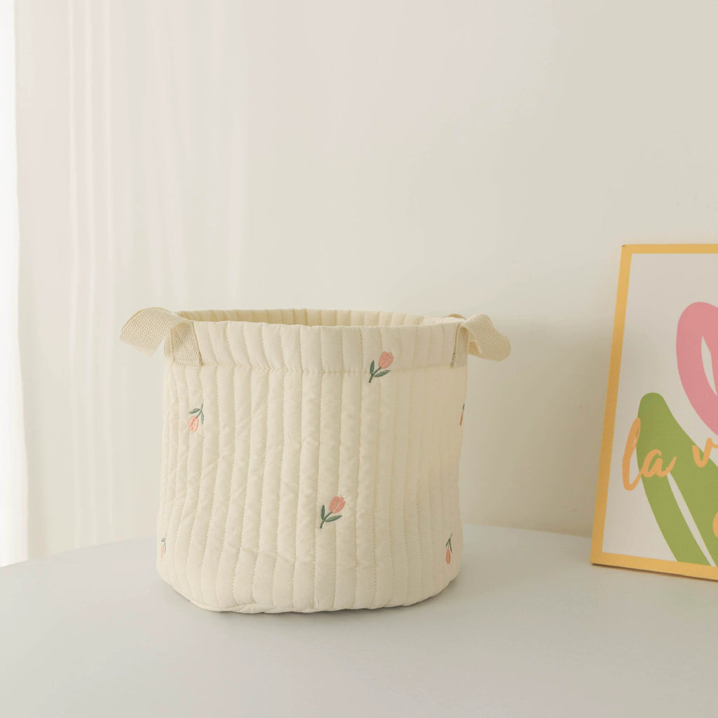 Baby Diaper Clothes Toy Organizer Bag Crib Storage Bag Multi-purpose Storage Basket