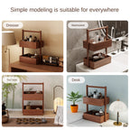 Cosmetics storage box desktop tabletop box