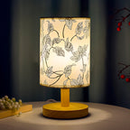 Literary desk lamp bedroom sleeping bedside lamp retro decoration residential dormitory LED night light