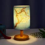 Literary desk lamp bedroom sleeping bedside lamp retro decoration residential dormitory LED night light