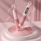 Intelligent Counting Jump Rope - with LCD Display for Home Gym Fitness for Adult, Men, Women & Kids