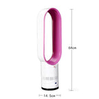 New 16" Bladeless Tower Fan with Remote, Quiet Floor Fan for Home