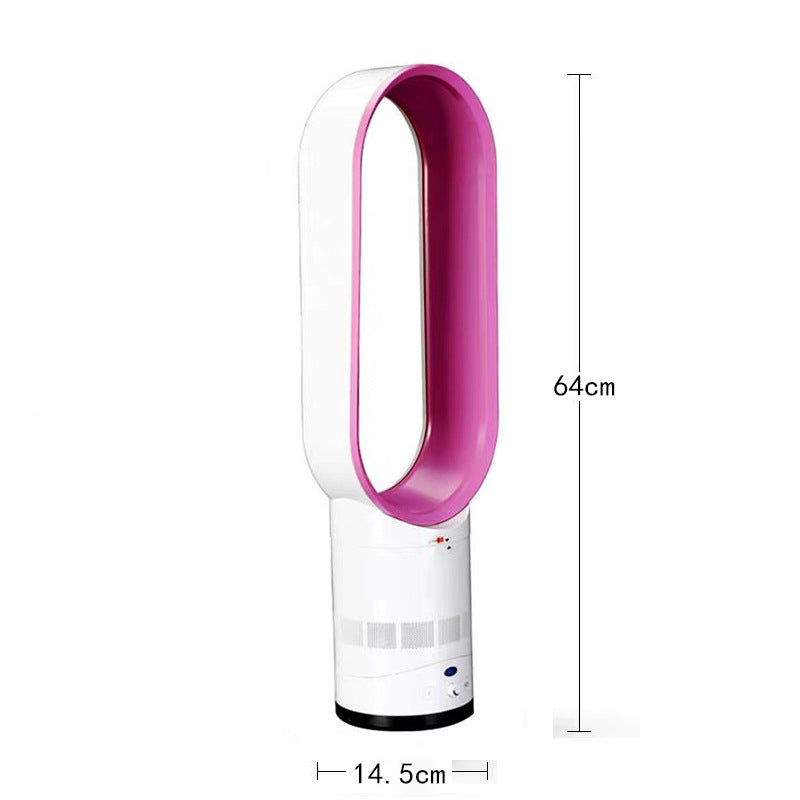New 16" Bladeless Tower Fan with Remote, Quiet Floor Fan for Home