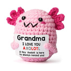 Handmade Knitted Doll Penguin Potato Turtle Dinosaur Donut Cartoon