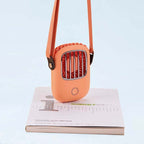 New product USB mini handheld cooling hanging neck small fan lazy sports portable fan