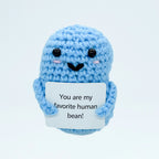 Handmade Knitted Doll Penguin Potato Turtle Dinosaur Donut Cartoon