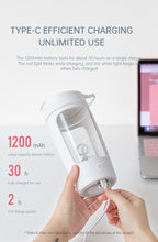 Portable cup blender smoothie fruit usb rechargeable electric hand blender mixer bottle for gym sport