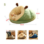 New Pet Kennel Popular Winter Cat Dog Slipper Kennel Cat Kennel Dog Kennel Warm Plush Thickened Small Kennel
