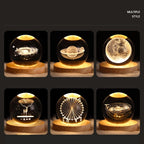 Luminous Star Crystal Ball Lamp