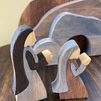 Wooden Easter Scene - Mincice Resurrected