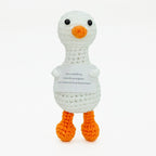 Handmade Knitted Doll Penguin Potato Turtle Dinosaur Donut Cartoon