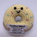 Cute Positive Emotional Penguin Doll Beer Cup Handmade Knitted Turtle