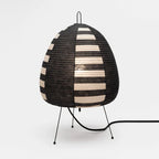 Japanese retro rice paper table lamp style wabi sabi style ins cross-border high-end atmosphere bedside table lamp