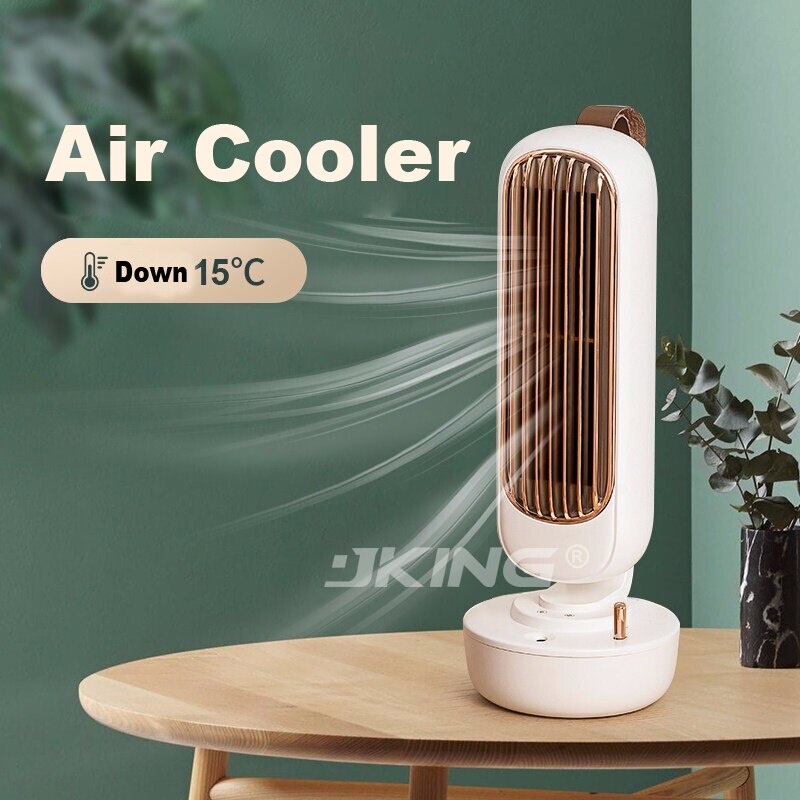 New Mini Portable Air Conditioner Multi-function Humidifier Purifier USB Desktop Air Cooler Fan with Water Tank Home