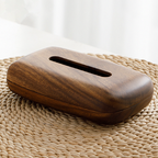 Solid wood tissue box simple household paper box hotel dining table office wooden paper box