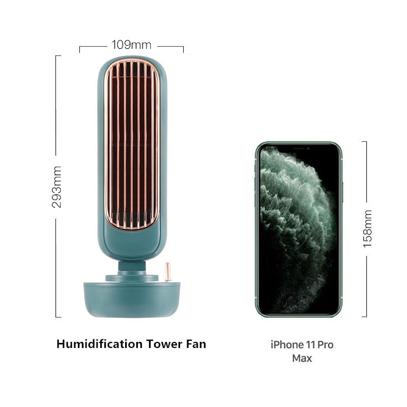 New Mini Portable Air Conditioner Multi-function Humidifier Purifier USB Desktop Air Cooler Fan with Water Tank Home