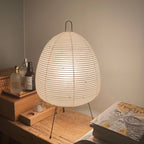 Japanese retro rice paper table lamp style wabi sabi style ins cross-border high-end atmosphere bedside table lamp