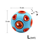 HOOPET Pet Dog Toys Toy Funny Interactive Ball Dog Chew Toy For Dog Ball Of Food Rubber Balls Pets Supplies