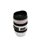 DSLR lens cup stainless steel water cup office coffee cup