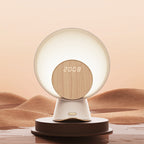 Moon Light Wireless Charging   bluetooth speaker wireless charger smart night lamp with alarm clock