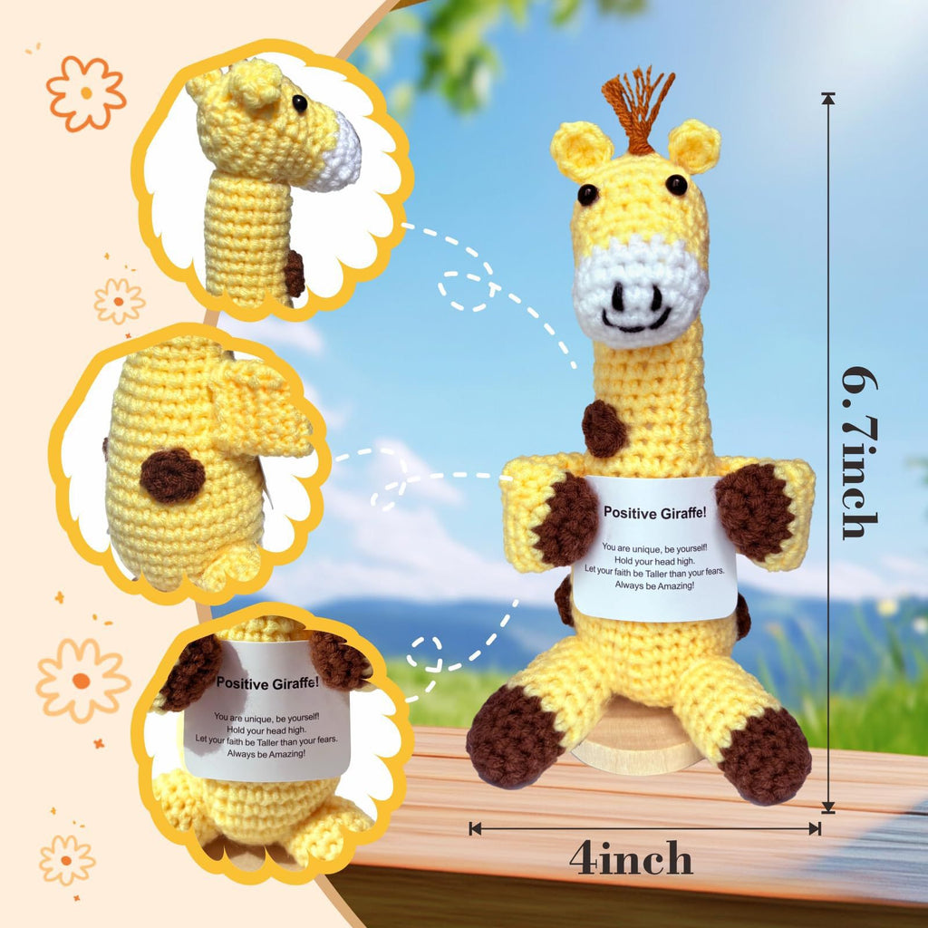 Cute Positive Emotional Penguin Doll Beer Cup Handmade Knitted Turtle