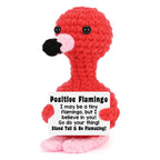 Cute Positive Emotional Penguin Doll Beer Cup Handmade Knitted Turtle