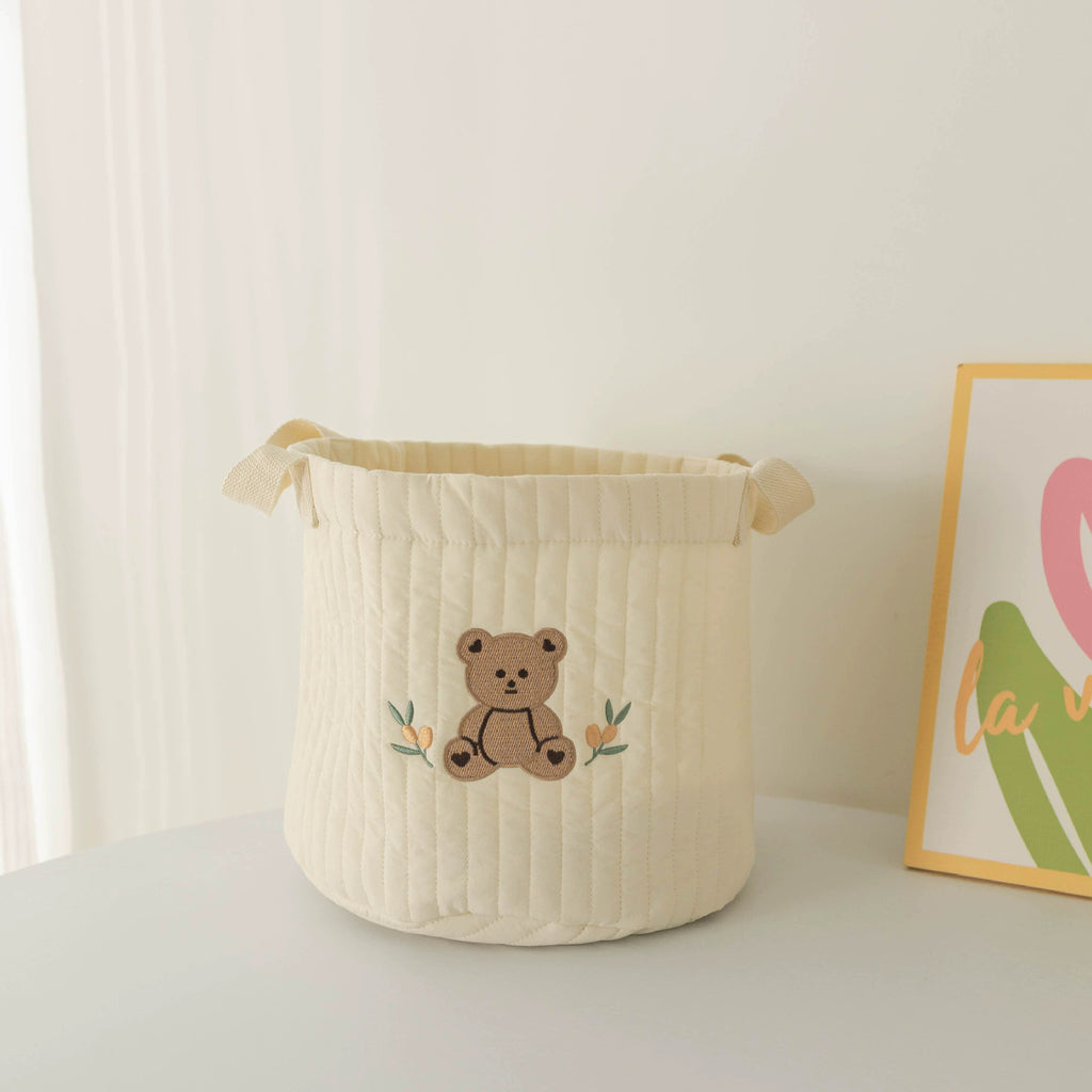 Baby Diaper Clothes Toy Organizer Bag Crib Storage Bag Multi-purpose Storage Basket