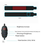 Red light therapy belt infrared belt protector overheating