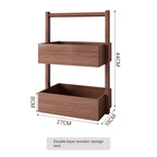 Cosmetics storage box desktop tabletop box