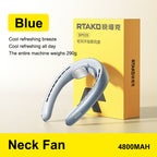 Leafless Neck-Hanging Fan Portable USB Rechargeable Personal Mini Fan