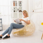 Transparent Shiny Inflatable Sofa