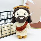 Sofa Cushion Home Decoration Jesus Cotton Doll Plush Pillow Sleep Hug Stuffed Jesus 28cm Cartoon Jesus Plush Toy Birthday Gift