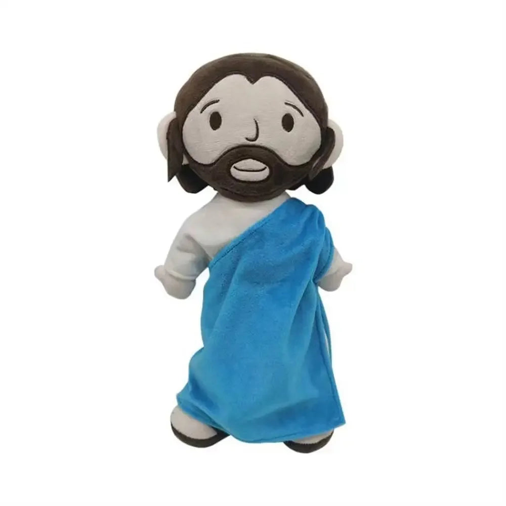 Sofa Cushion Home Decoration Jesus Cotton Doll Plush Pillow Sleep Hug Stuffed Jesus 28cm Cartoon Jesus Plush Toy Birthday Gift
